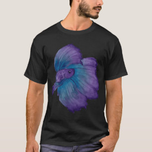 Purple and turquoise betta T-Shirt