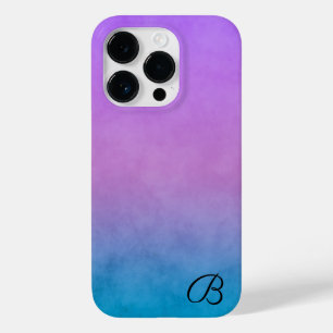 Purple and Turquoise Personalised Phone Case