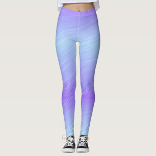 Purple and violet pattern  leggings