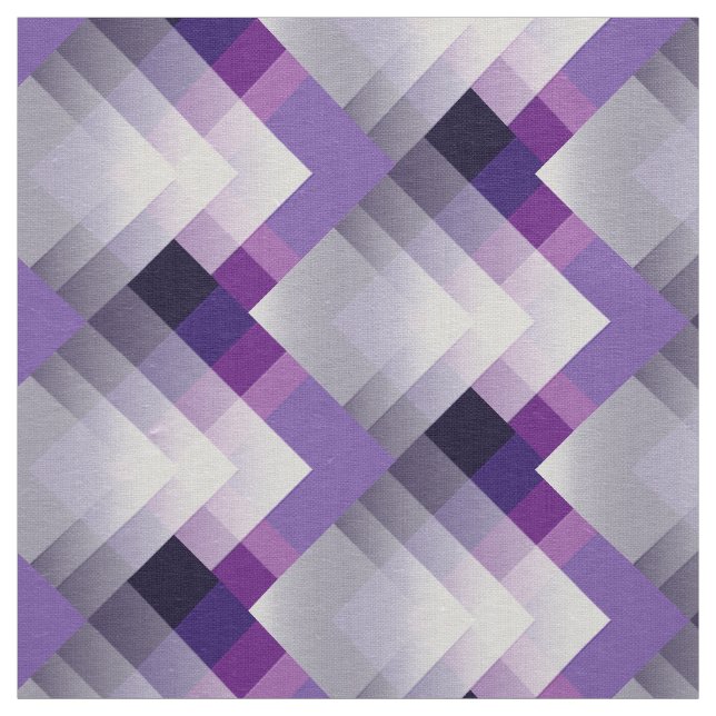 Purple and white fabric (Swatch)