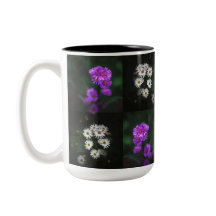 Purple and White Flower Garden