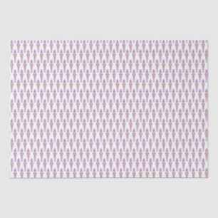 Purple And White Nutcrackers Handpainted Holidays Tissue Paper