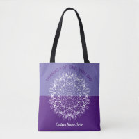 Purple and white owl mandala teacher appreciation