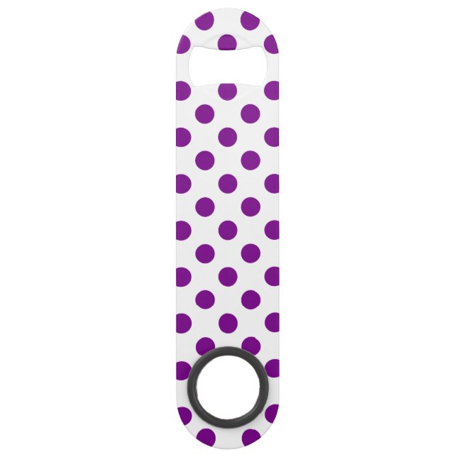 Purple and white polka dots (Front)