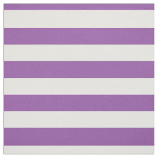 Purple and White Stripe Pattern Fabric