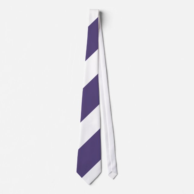 Purple and White Tie (Front)