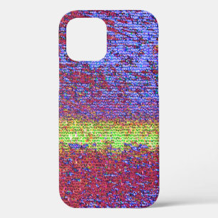 Purple and yellow mosaic Case-Mate iPhone case