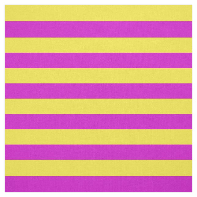 Purple and Yellow Stripes Fabric (Swatch)