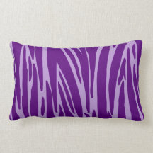 Purple Animal Print Pattern American MoJo Pillows