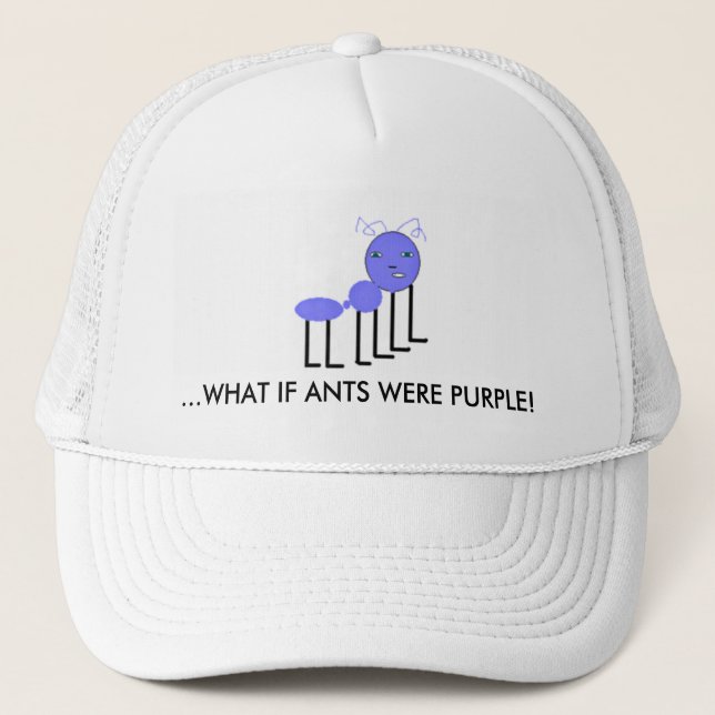 Purple Ant Hat (Front)