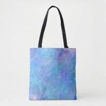 Purple, Aqua and Blue Abstract Design 