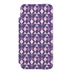 Purple Arabic Geometric Pattern Incipio Watson™ iPhone 5 Wallet Case