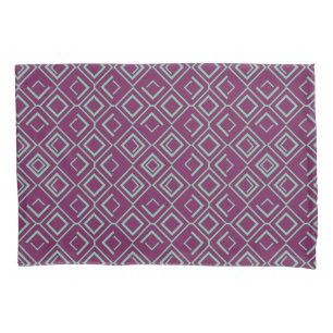 Purple Art Deco  Pillowcase