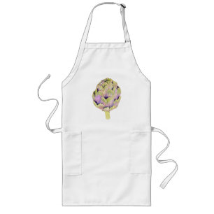 Purple Artichoke Apron