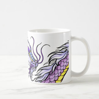 Purple Asian Dragon Coffee Mug