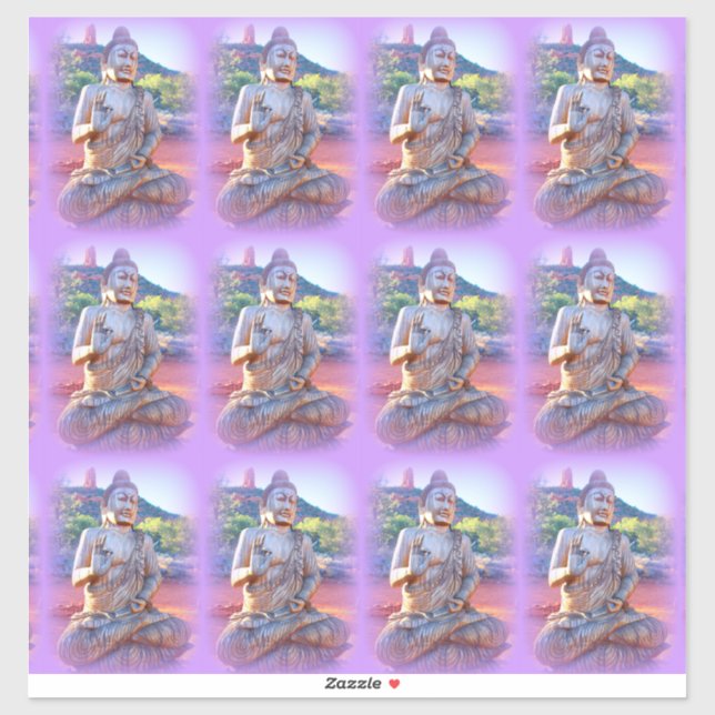 purple aura buddhas (Sheet)