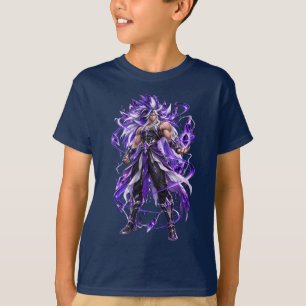 Purple Aura Fantasy Warrior T-Shirt