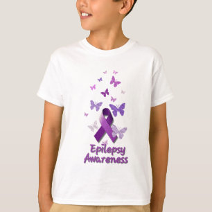 Purple Awareness Ribbon: Epilepsy T-Shirt