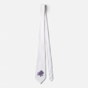 Purple Baby Octopus Tie