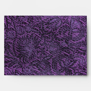 Purple Background Envelope