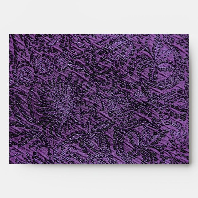 Purple Background Envelope (Front)