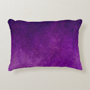 Purple background grunge texture decorative cushion