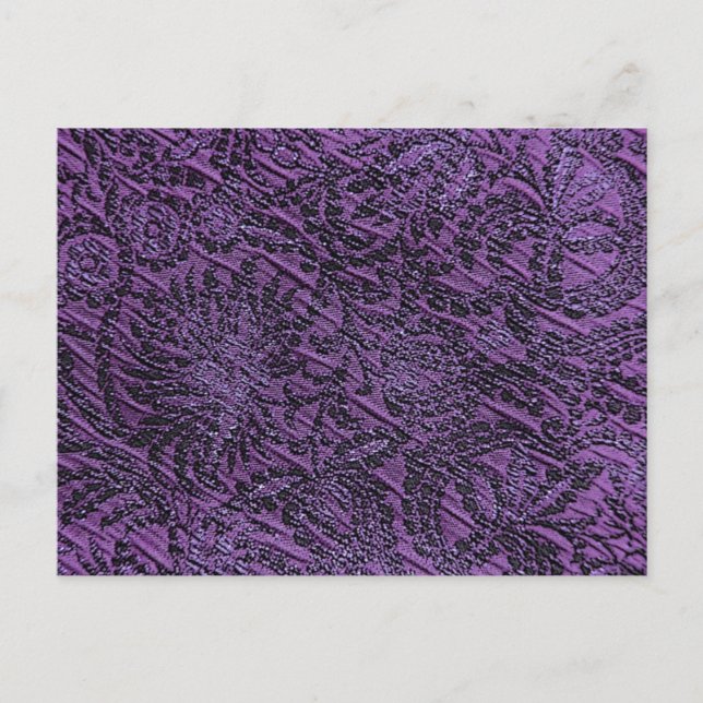 Purple Background Postcard (Front)