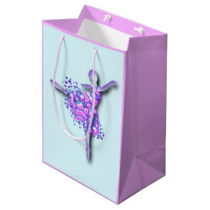 Purple Ballerina Gift Bag