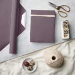 Purple Basil Purple Solid Colour Wrapping Paper<br><div class="desc">Solid colour wrapping paper in a huge variety of colours for all your wedding and shower gifts.
The colours for 2025 are dark and bold and this is what you will find in my latest designs with colour names from various design companies.</div>