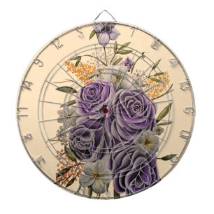 Purple Beauty Dartboard