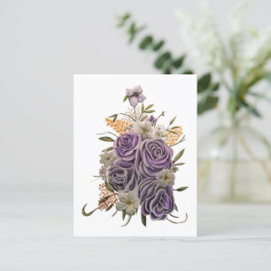 Purple Beauty Postcard