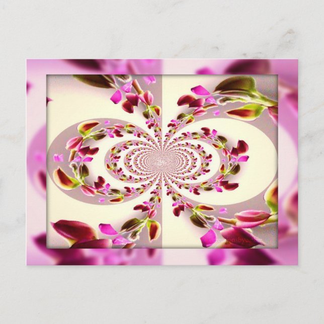 Purple beauty postcard (Front)