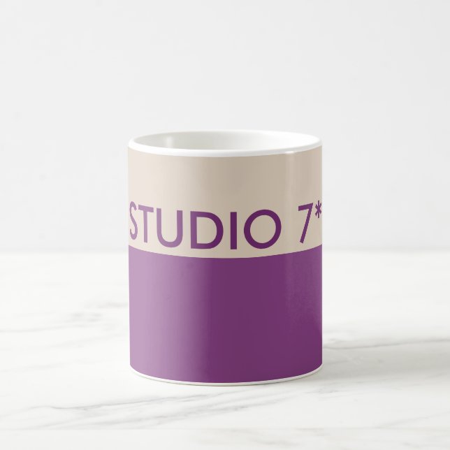 Purple Beige - Natural Series Coffee Mug (Center)