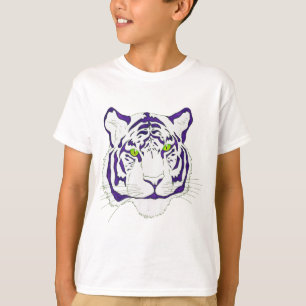 Purple Bengal Tiger T-Shirt