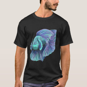Purple Betta Fish T-Shirt