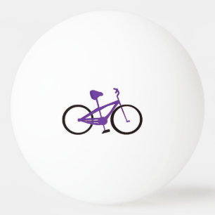 Purple Bicycle Ping Pong Ball