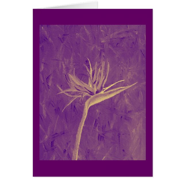 Purple Bird of Paradise (Front)