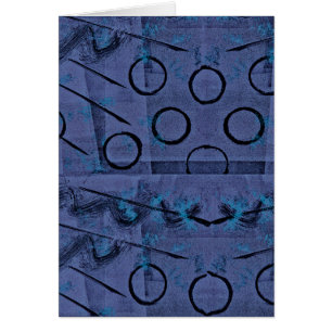 Purple Black Abstract