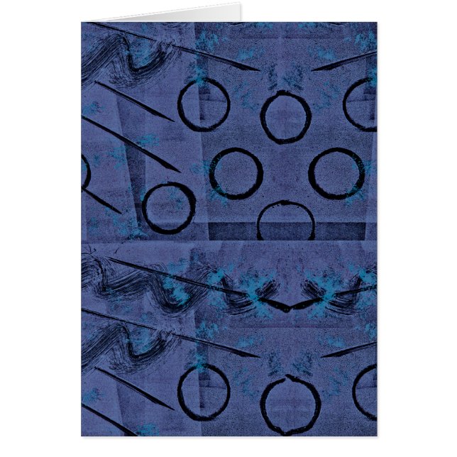 Purple Black Abstract (Front)