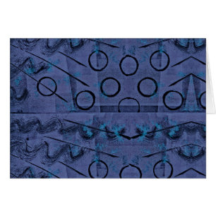 Purple Black Abstract