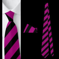 Purple Black Striped Pattern