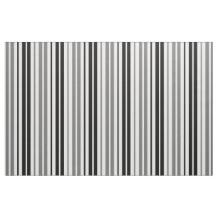 Purple Black White Stripes Pattern Design  Fabric