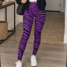 Purple Black Zebra Stripes