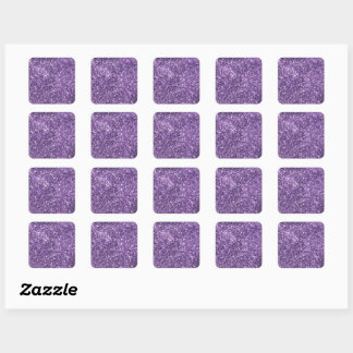Purple bling stickers