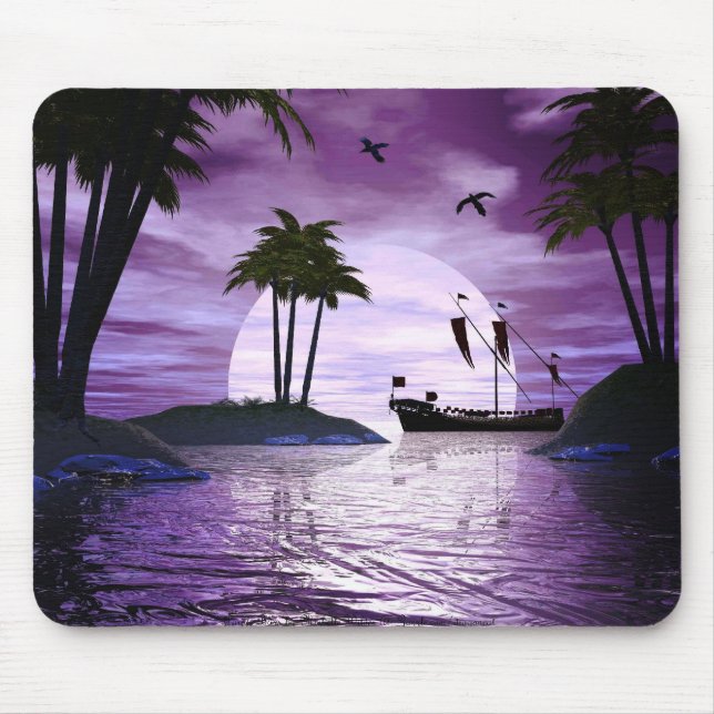 Purple Bliss Mousepad (Front)