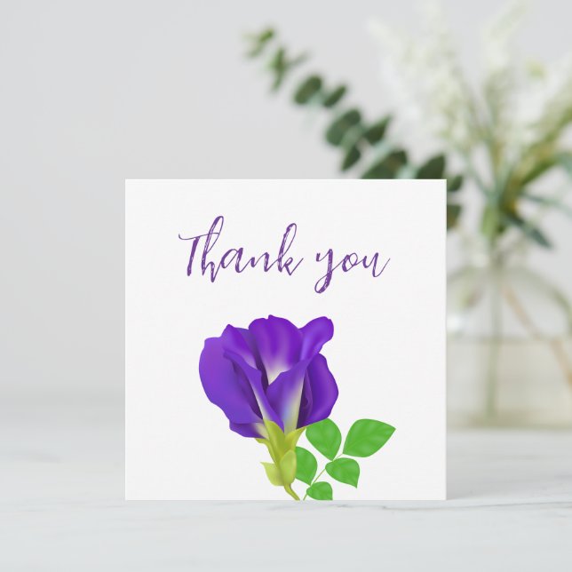 Purple Bloom Floral  (Standing Front)