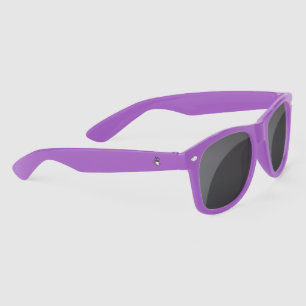 Purple Blooming Iris Sunglasses