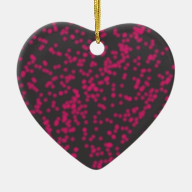 purple blotter for a thinker . ceramic ornament (Front)