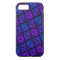 Purple, Blue and Black Line Pattern