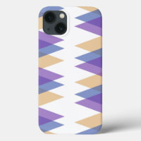 Purple, blue and yellow triangles Case-Mate iPhone